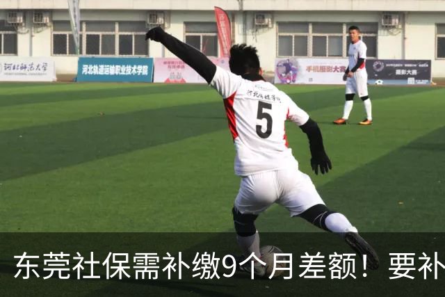 东莞社保需补缴9个月差额！要补多少钱？